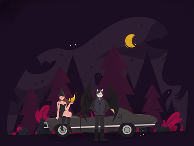 Nightcall by Keitsy Castillo on Dribbble