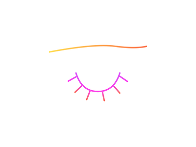 👀 👋 drawing eye gradient