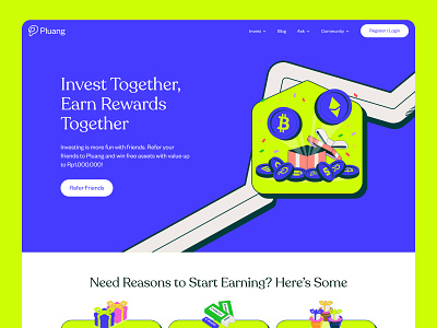 Fintech Landing Page