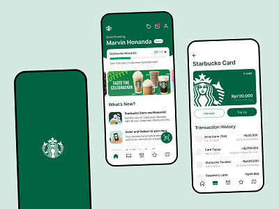 Starbucks Indonesia UI Redesign app app design coffee drinks food starbucks ui ui design user interface