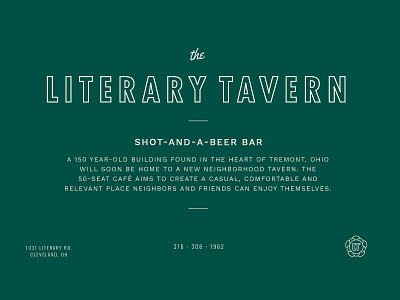 Literary Tavern Type