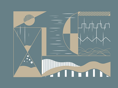 A Distant Episode abstract abstract art abstract design black and white design drawing fine art geometric art geometrical illustration landscape line lineart modular design monochrome music painting technology typography wireframe