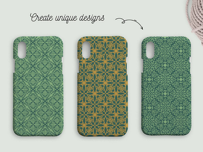 Mosaic | seamless patterns case case design colors drawn geometric geometry illustration pattern