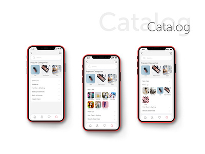 Catalog Sreens