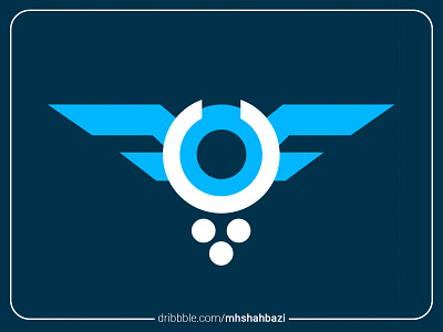 Parvaz Arg Gallery | گالری هنری پرواز flight logo logodesign logotype wings