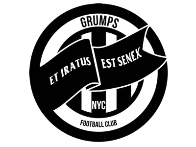 Grumps FC Classic Badge badge branding football logo new york nyc soccer