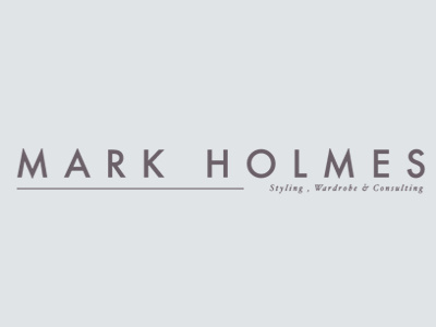 Branding For Stylist Mark Holmes branding graphic design logo typography