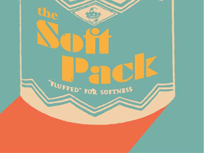 the Soft Pack Poster design