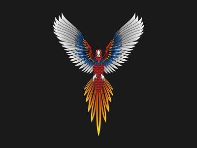 Eagle ilustration logo animal art bird character designs eagle fly graphic ilustration logo playfull wings