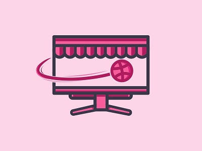 DRIBBBLE STORE LOGO