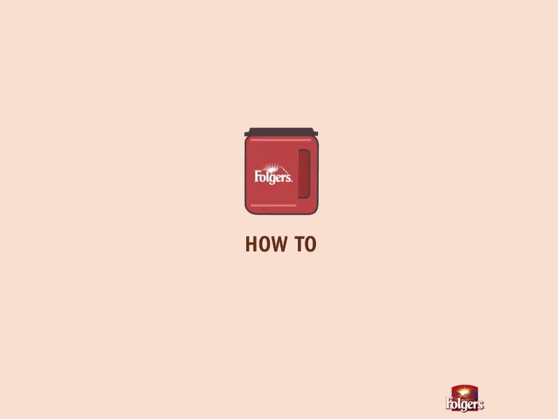 Folgers How To Make a Watering Can by Kyla on Dribbble