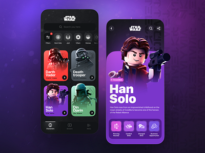 Lego Star Wars Concept App