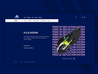 Adidas Redesign Web #3 adidas adidas originals adidas pod design ecomerce redesign redesign concept shop shop design ui ui ux designer ux ux designer web