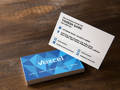 Modern professional business card