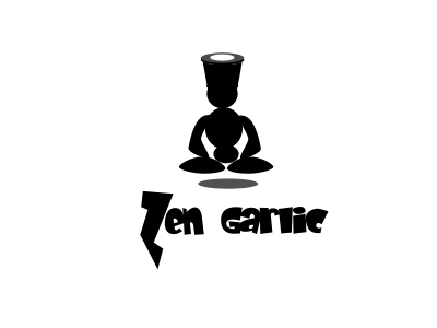 Zen Garlic 300 inkscape logo vector yoga