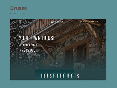 «Brusso» promo page