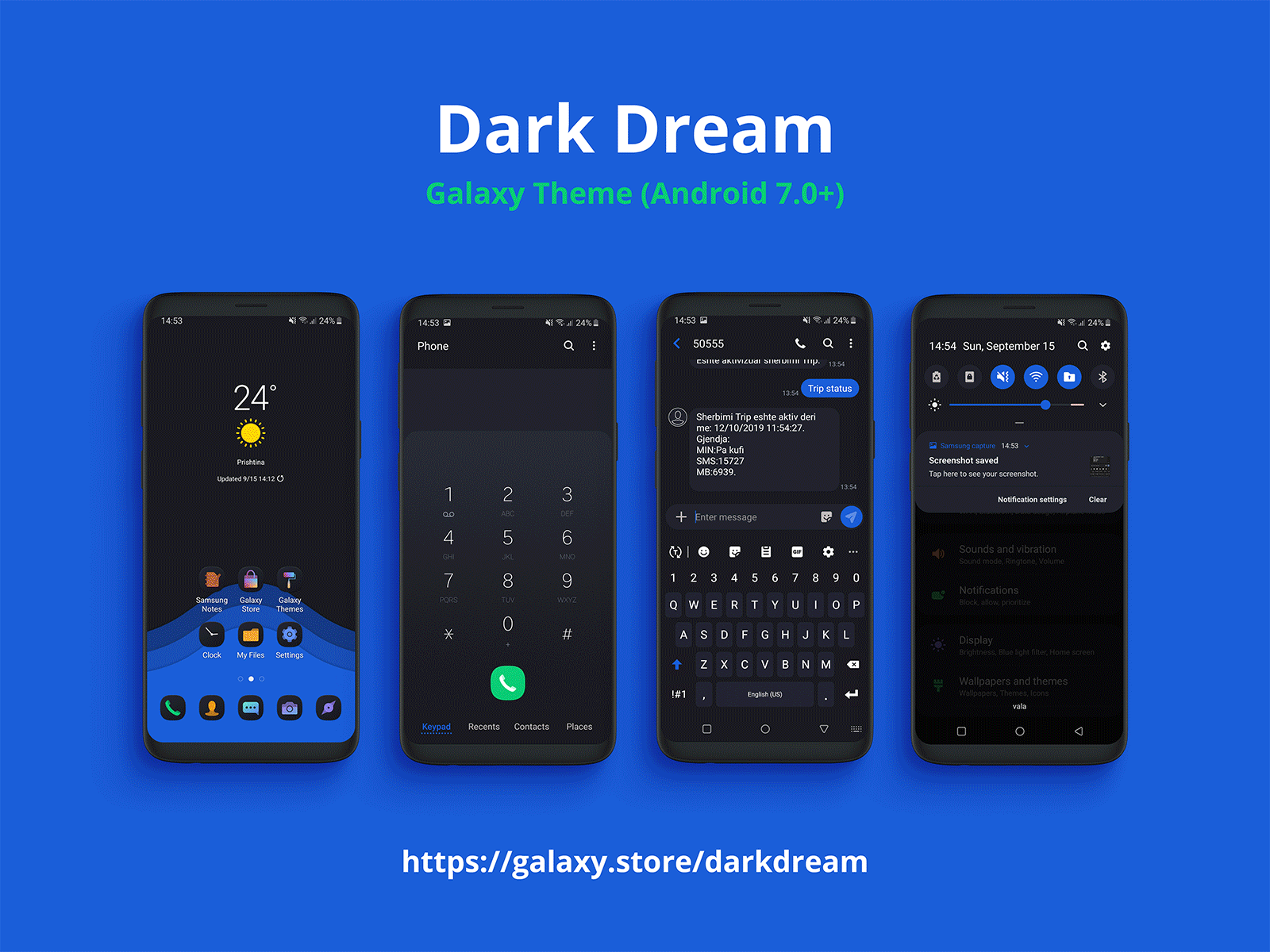 Dream & Dark Dream | Samsung Galaxy Theme android android theme android ui animation app galaxy theme icons interface samsung samsung theme ui ux wallpaper wallpaper design