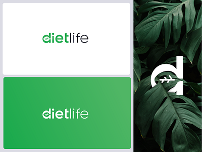 Dietlife Logo V.2 brand brand design design diet green green logo health healthy identity life lifestyle logo spoon vector