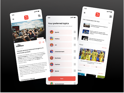 Inshorts- App Redesign