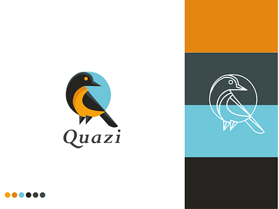 Quazi Logo Concept branding design illustration logo quazi vector