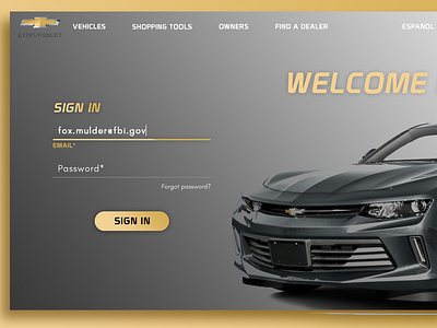 Chevrolet Website Redesign dailydesign design digital digital design landing page photoshop ui uidesign user interface userinterface web webdesign