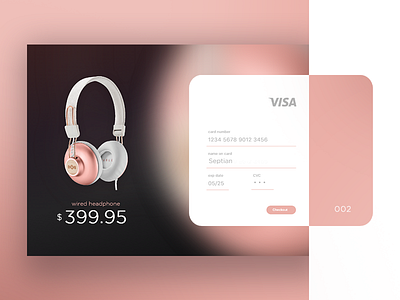 Daily Ui Challenge - Day 002 card credit checkout daily ui daily ui 002 design graphic design screen ui ui design user inteface ux