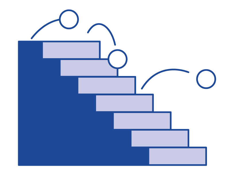 Ping Pong artwork balls blue falling icon illustration mondays ping pong sequence stairs
