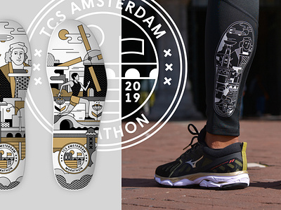 Mizuno Merchandise for TCS Amsterdam Marathon