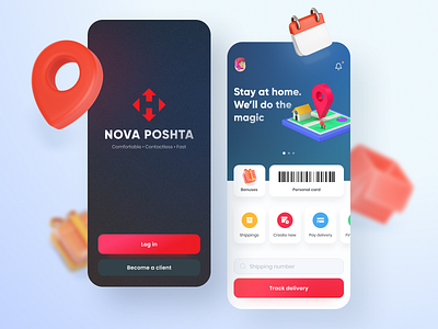 Delivery App Concept