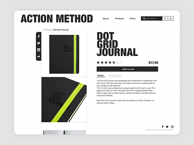 Action Method - Product Page