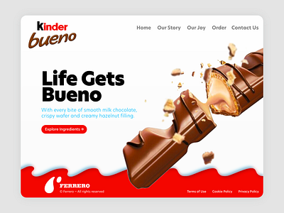 Kinder Bueno - Concept Art