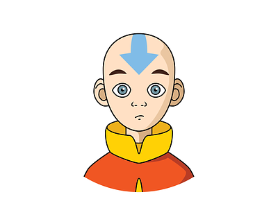 Avatar Aang aang airbender avatar avatars character illustration last the