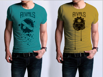 Rivals: Waterbreather and TopSider t-shirts cog graphic tshirt nautical nautilus rival vinyl rivals shirt steampunk tshirt wheelhouse