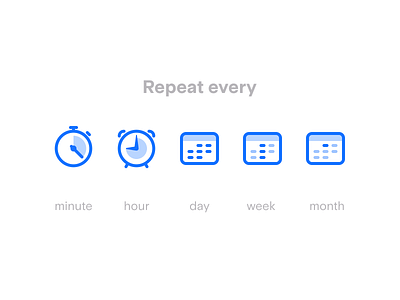 Schedule Icons day duotone hour icons icons pack iconset minute month repeat schedule style two tone ui icons week