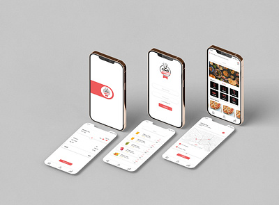 Restaurant UI/UX app design ui design ux design