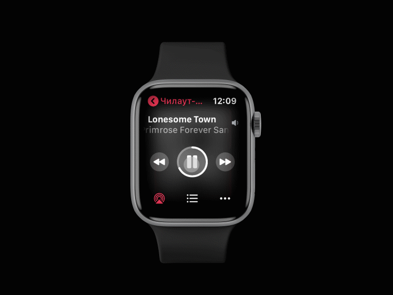 Apple Watch Volume Settings / 007 animation app design icon motion ui ux