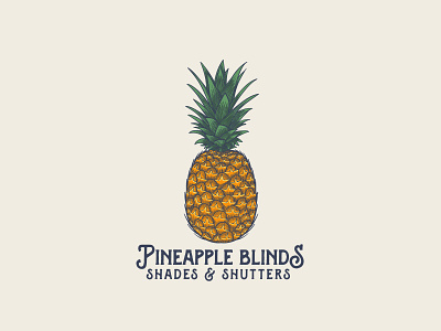 Pineapple Logo brand classic design logo vintage