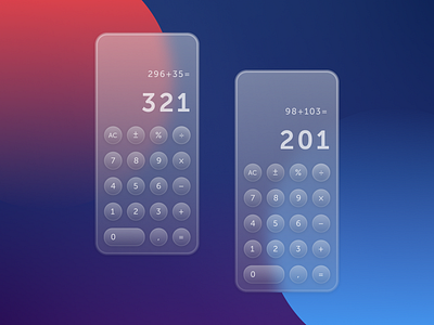 Daily UI #004 Calculator 004 dailyui