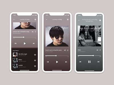 Daily UI #009 Music Player 009 dailyui music music player ui ux