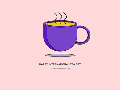 16 December - INTERNATIONAL TEA DAY adobe xd animation app dailyui design illustration interaction online tea ui ux web