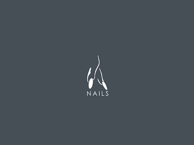 Logo for manicurist a nails best logo design branding daily logo daily logo challenge illustration logo logo 2d logo a day logo alphabet logo design logo of a day logotype manicure manicure logo nail art nail logo nails logo typogaphy