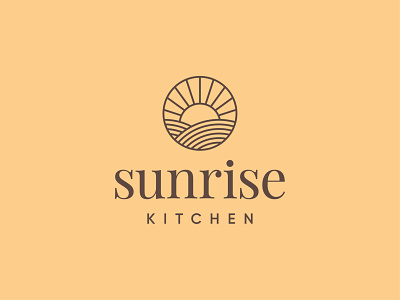 Sunrise Coffee Logo bakery branding business business branding coffe coffee shop creative creativity food graphic design logotype packaging design restaurant serif shop startup sunrise symbol typface wordmark