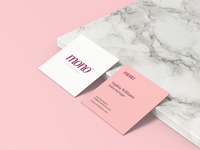 Mono Fashion Business Card