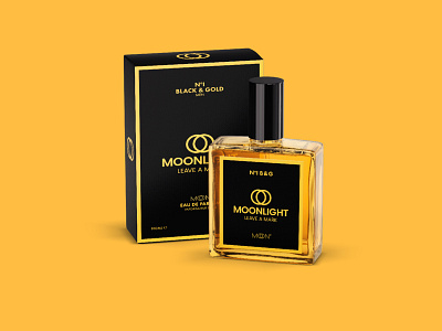 Moonlight Perfume Packaging Design