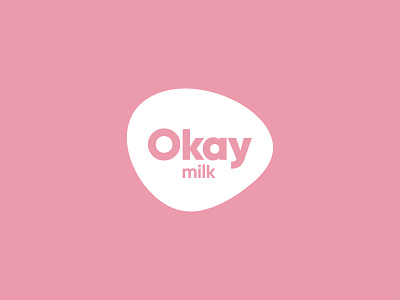 Okay Milk brand identity branding business branding cows creative creativity design studio food graphic design graphic designer logo mark logotype milk products sample typeface typogaphy visual design visual identity wordmark