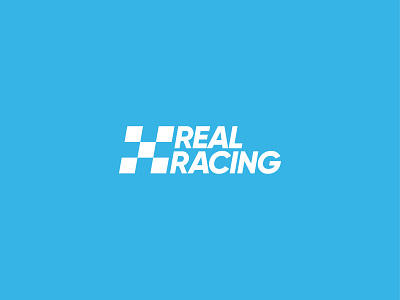 Real Racing branding car cars creative creativity design studio game gamer games gaming graphic design graphic designer logo mark logotype mobile games race racing visual identity wordmark