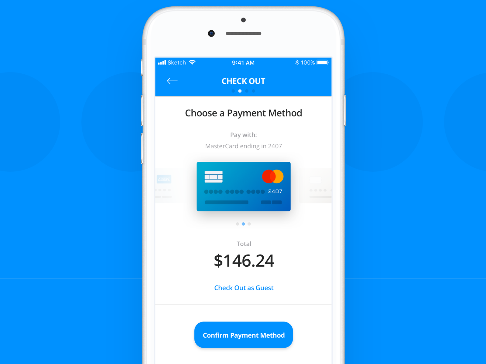 Mobile Check Out Screen by Steve on Dribbble