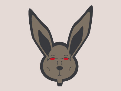 Rabbit Mascot angry bunny illustration illustrator illustrator art mascot mascot character mascot logo mascotdesign rabbit vector vector art