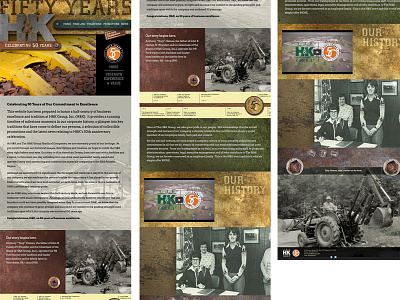 Website - 50th anniversary