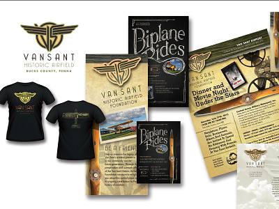 Branding - Van Sant Historical Airfield